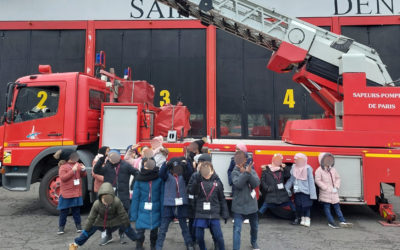 La caserne des pompiers de Saint-Denis a ouvert ses portes aux élèves d’Al-Andalus 👨‍🚒